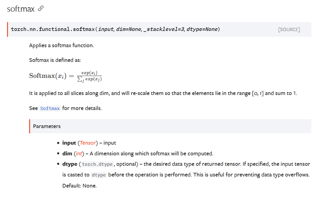 torch.nn.Softmax()和torch.nn.functional.softmax()的使用方法_from torch.nn