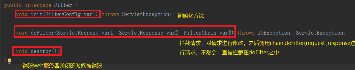 Filter过滤器的作用
