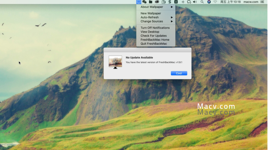 FreshBackMac for Mac(受欢迎的高清壁纸软件)