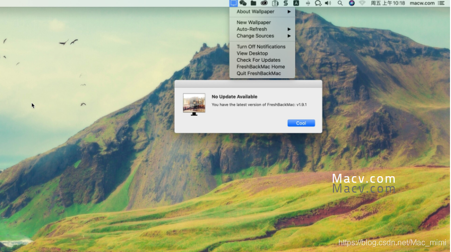 FreshBackMac for Mac(受欢迎的高清壁纸软件)