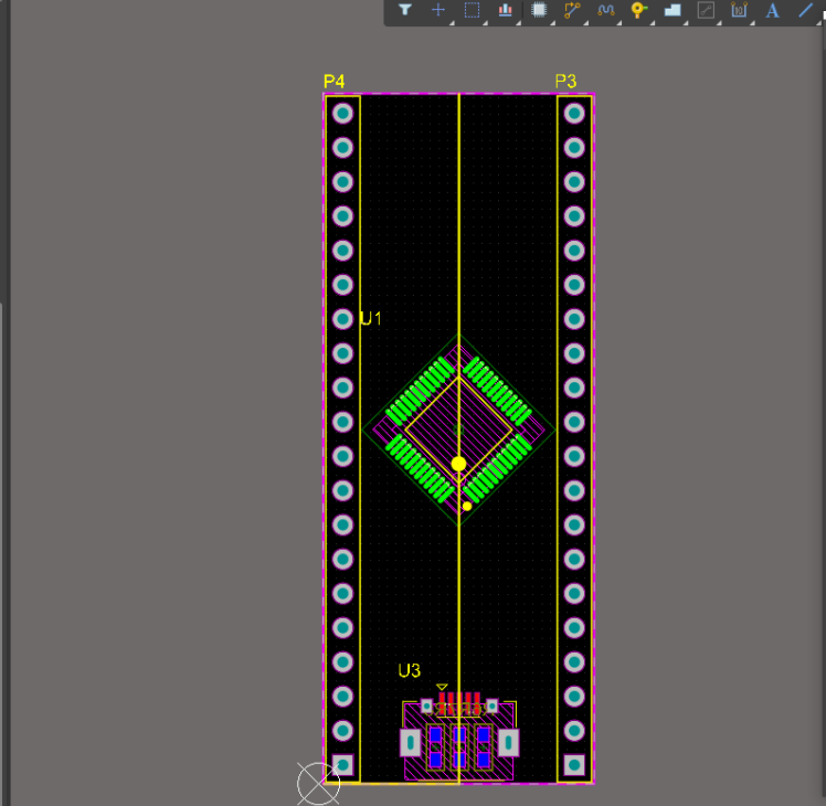 用Altium Designer软件绘制STM32最小系统PCB图