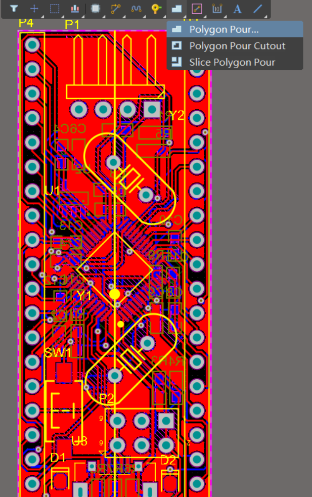 用Altium Designer软件绘制STM32最小系统PCB图