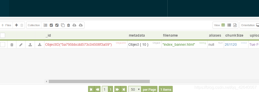GridFs的初步了解