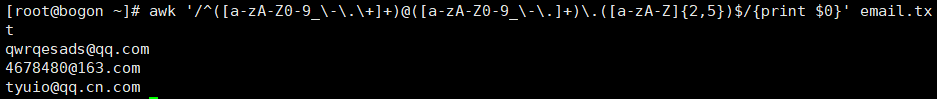 Linux中正则表达式详细命令及代码（附实验笔记）