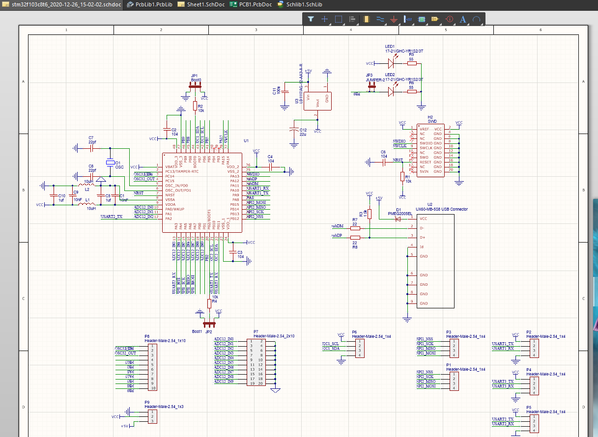 stm32 altium library