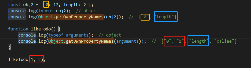 Js Arguments Length