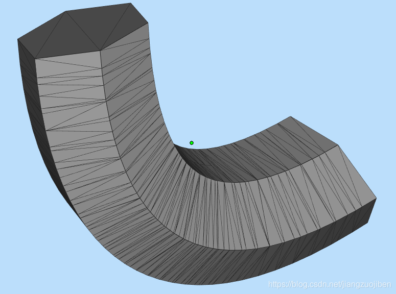 原有的三角面片