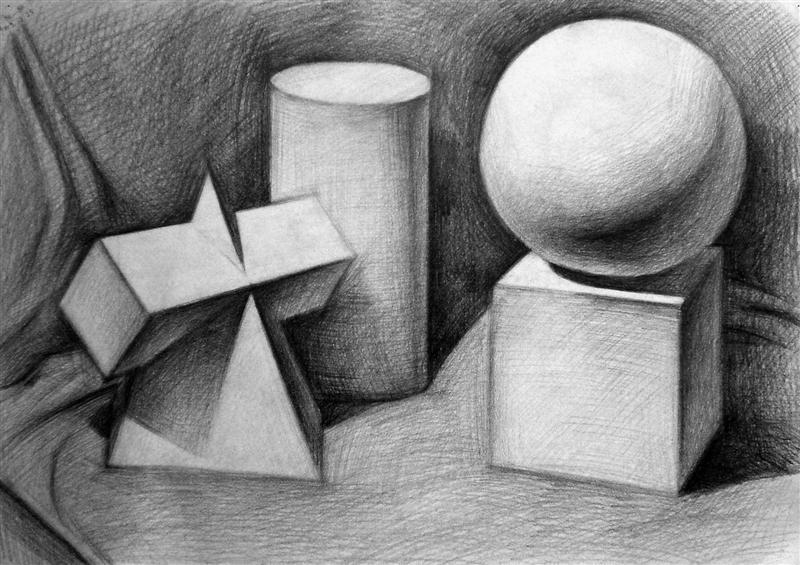 Still life drawing