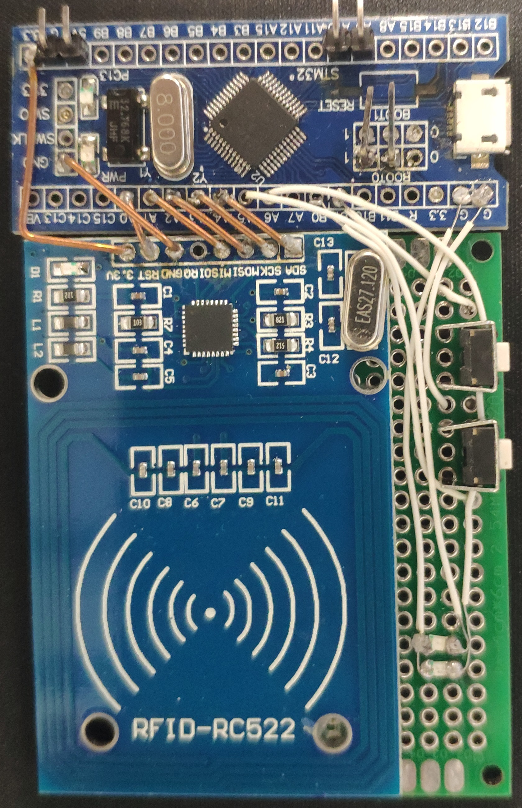 [STM32] Stm32f103c8t6+RC522 实现读卡写卡功能(超详细,零基础,小白)