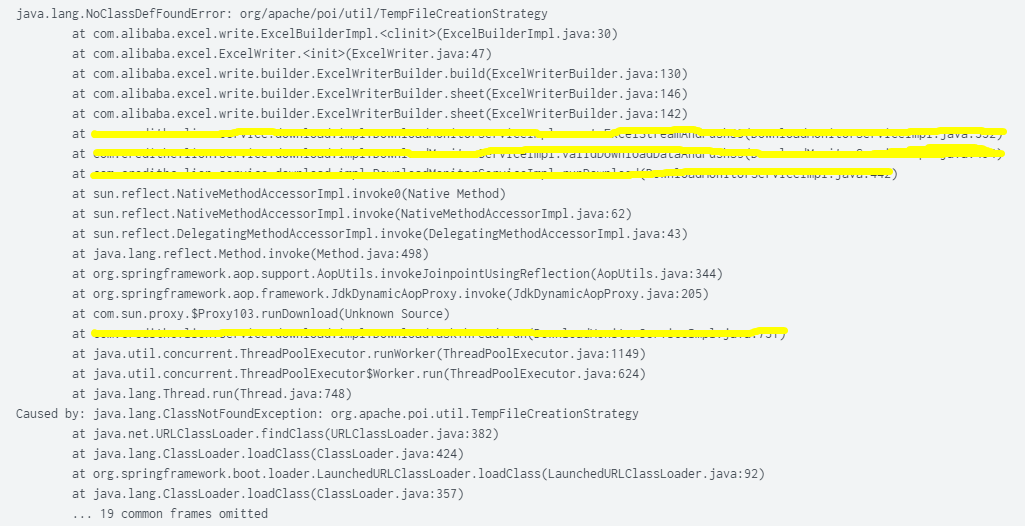Apache POI框架使用XSSFWorkBook抛出异常?报错-问答-阿里云开发者社区