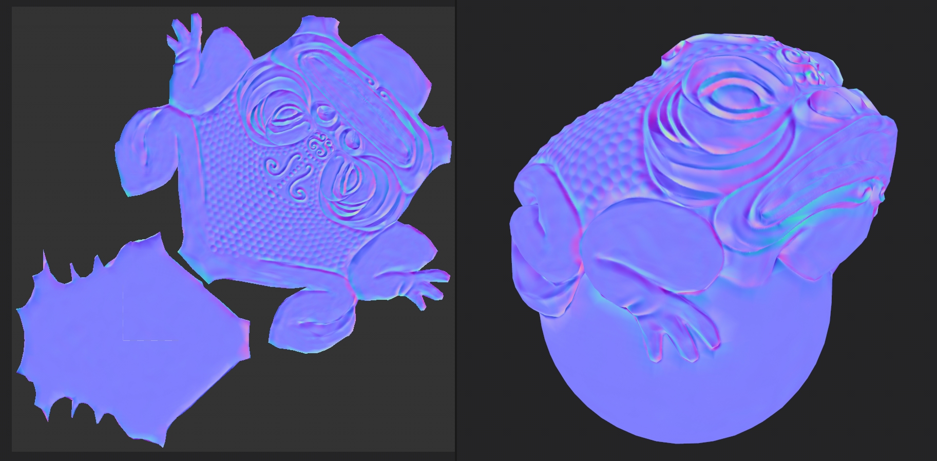 normal法线贴图:1,凹凸贴图:法线贴图是 凹凸贴图 的一种.