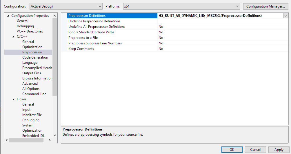 How to call HDF5 in visual studio - Programmer Sought