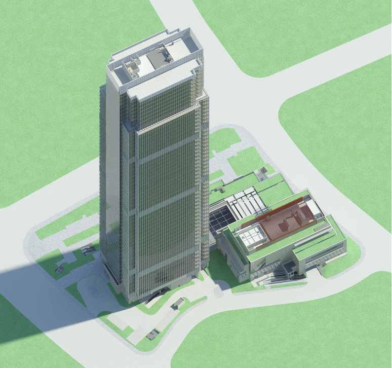 BIM模型文件下载——超高层办公大厦Revit模型-CSDN博客