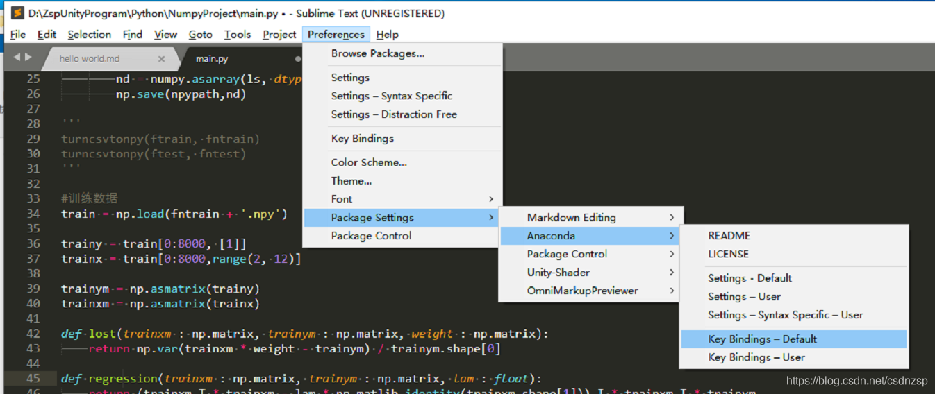 Sublime Text 3 配置python 智能提示_sublime anaconda没有提示-CSDN博客
