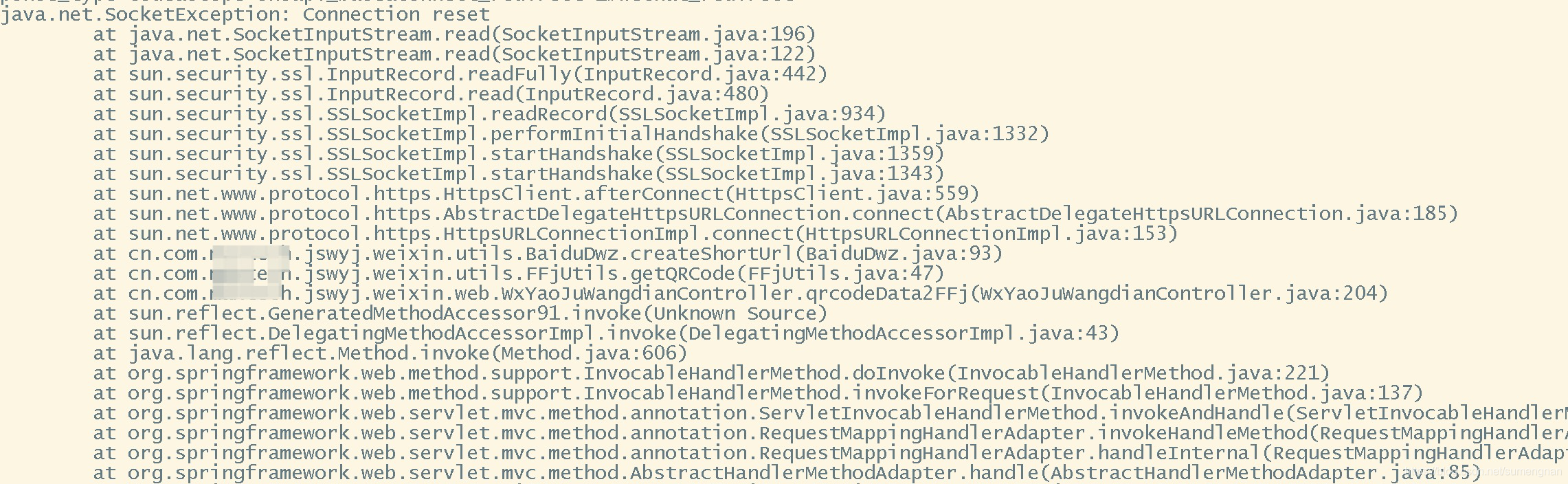 java.net.SocketException: Connection reset-CSDN博客