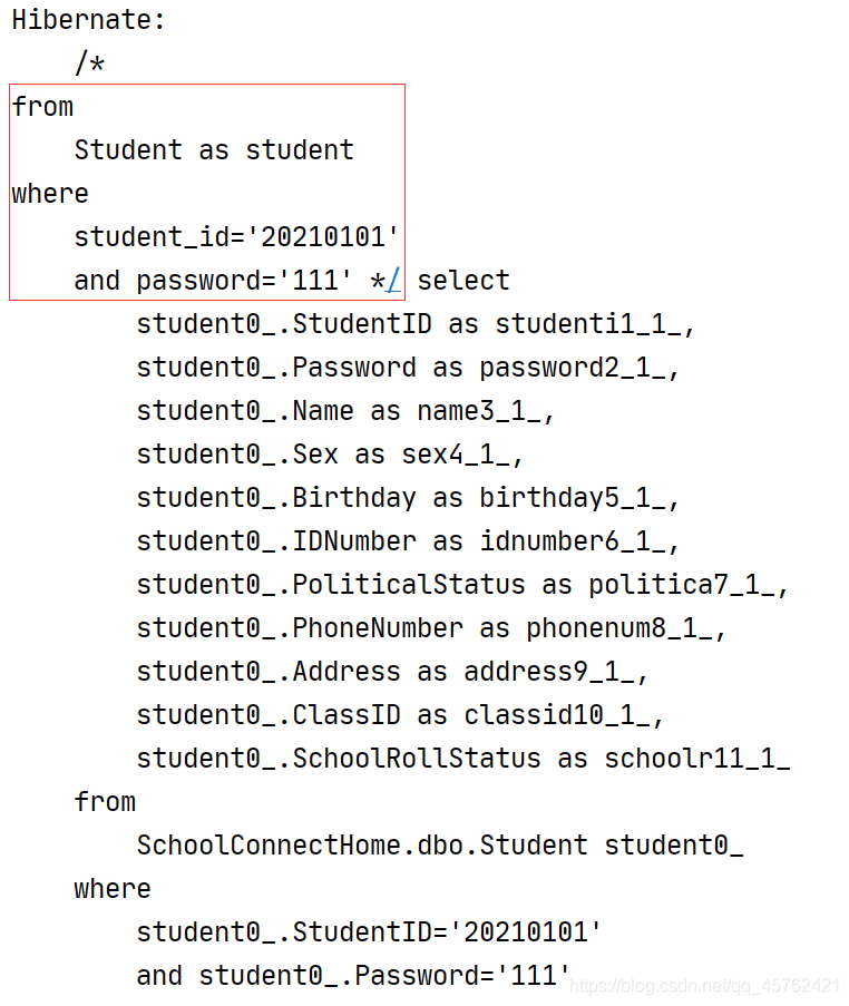 SSH框架控制台输出HQL语句和SQL语句的方法