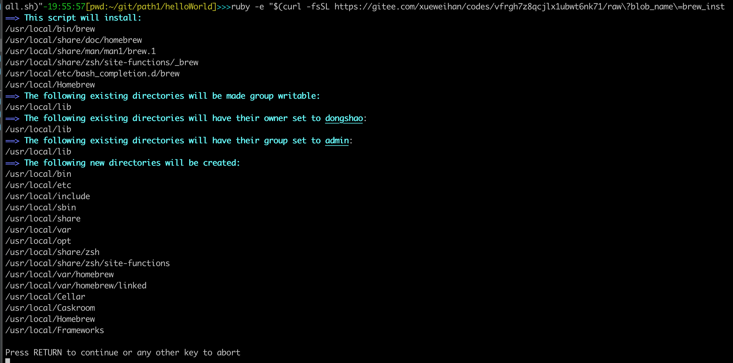 服务/软件管理：54Mac下包管理工具Homebrew的安装与使用_brew services cleanupCSDN博客