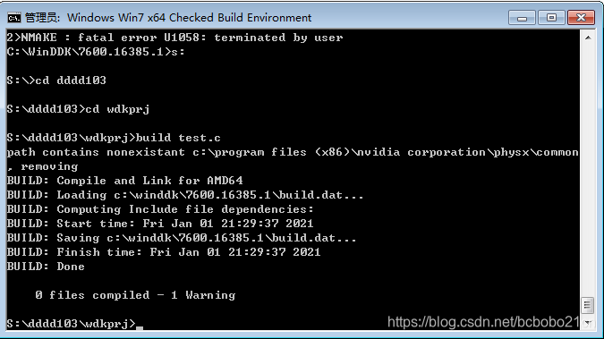 WDK开发环境构建驱动程序入门、Windows驱动程序的Check Build和Free Build_wdk build-CSDN博客