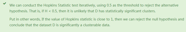 数据分析进阶 - 霍普金斯统计量预估聚类趋势