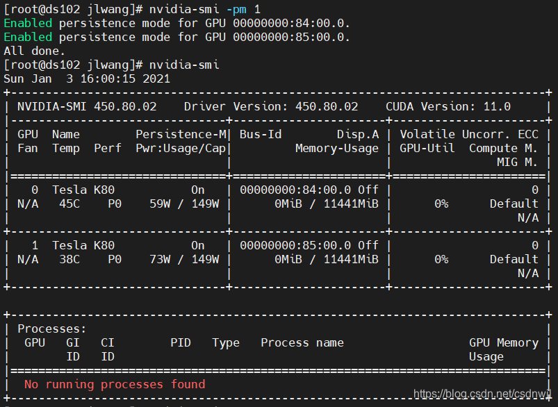 空闲状态下 nvidia-smi的GPU使用率异常_解除nvidia-smi -pm 1-CSDN博客