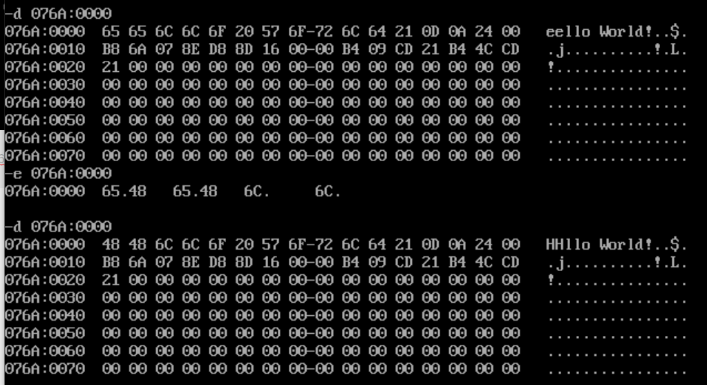 dosbox debugger