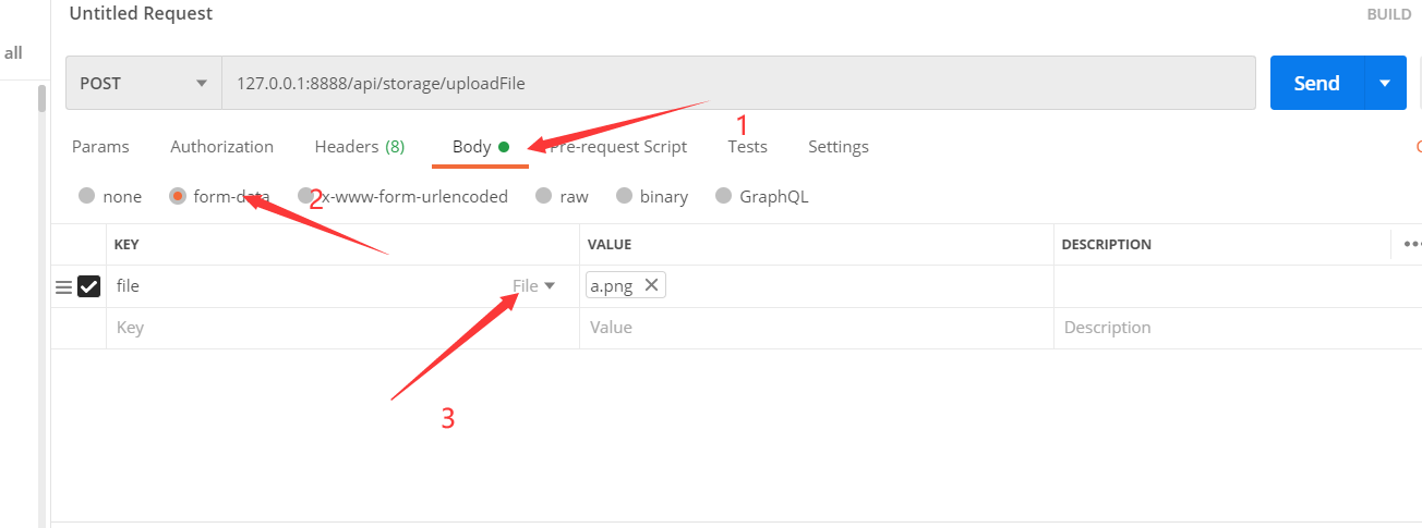 在是用PostMan进行上传图片时报“Failed to convert value of type ‘org.springframework ...