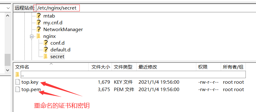 CentOS7.3 NGINX Configure SSL Certificates to implement HTTPS access