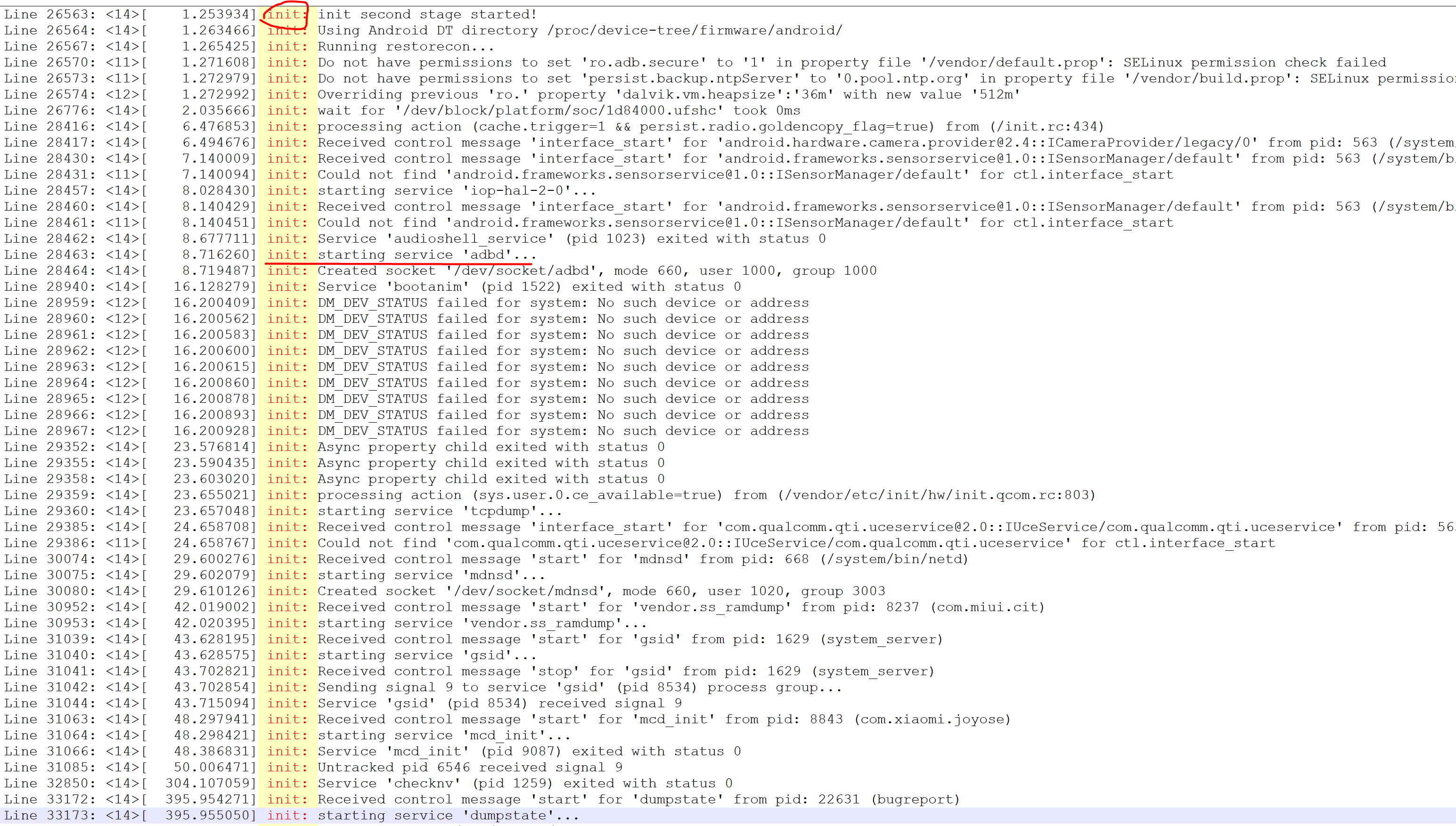 init进程——从kernel Log查看_android init进程日志查看-CSDN博客