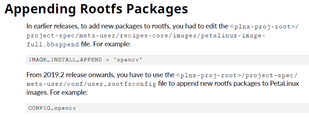 packages