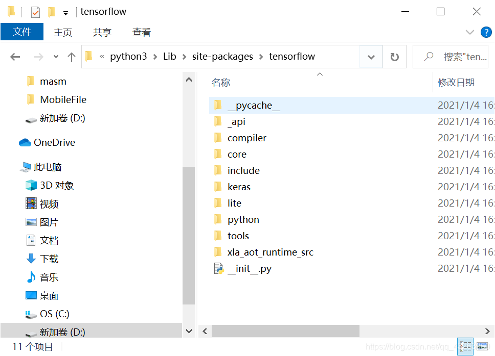 解决“ Modulenotfounderror: No Module Named 'Tensorflow.Examples'  “_Modulenotfounderror: No Module Named 'Tensorflow.E_九千七~的博客-Csdn博客