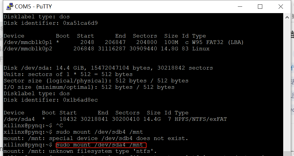 PYNQ（二）linux下读取U盘_pynq读取u盘CSDN博客