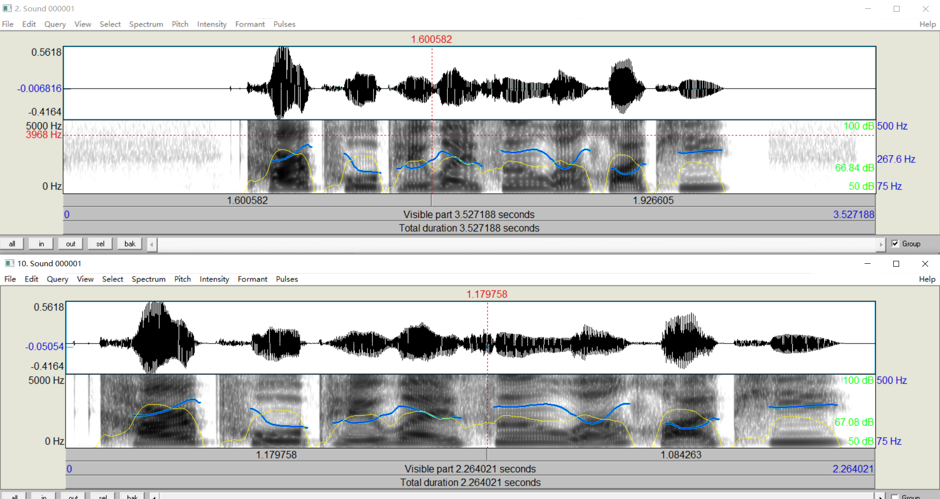 praat script duration manipulation