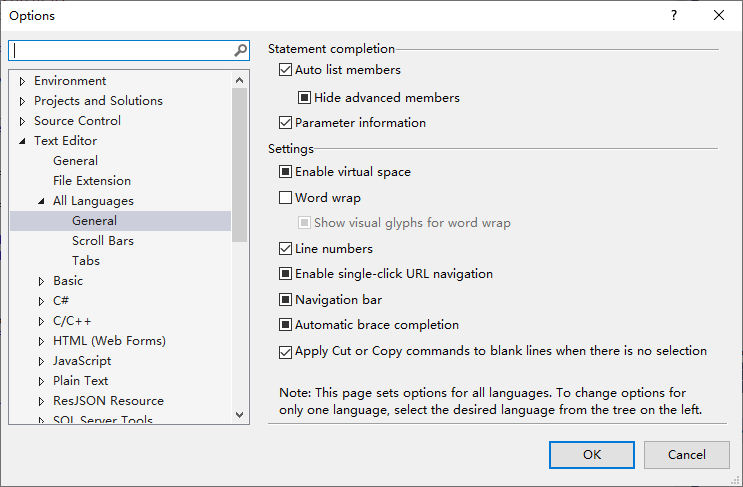 Visual Studio - Display line numbers in the editor (在编辑器中显示行号)_Yongqiang  Cheng的博客-CSDN博客