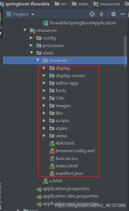 SpringBoot集成Flowable modeler设计器_spring boot flowable-ui-modeler-CSDN博客