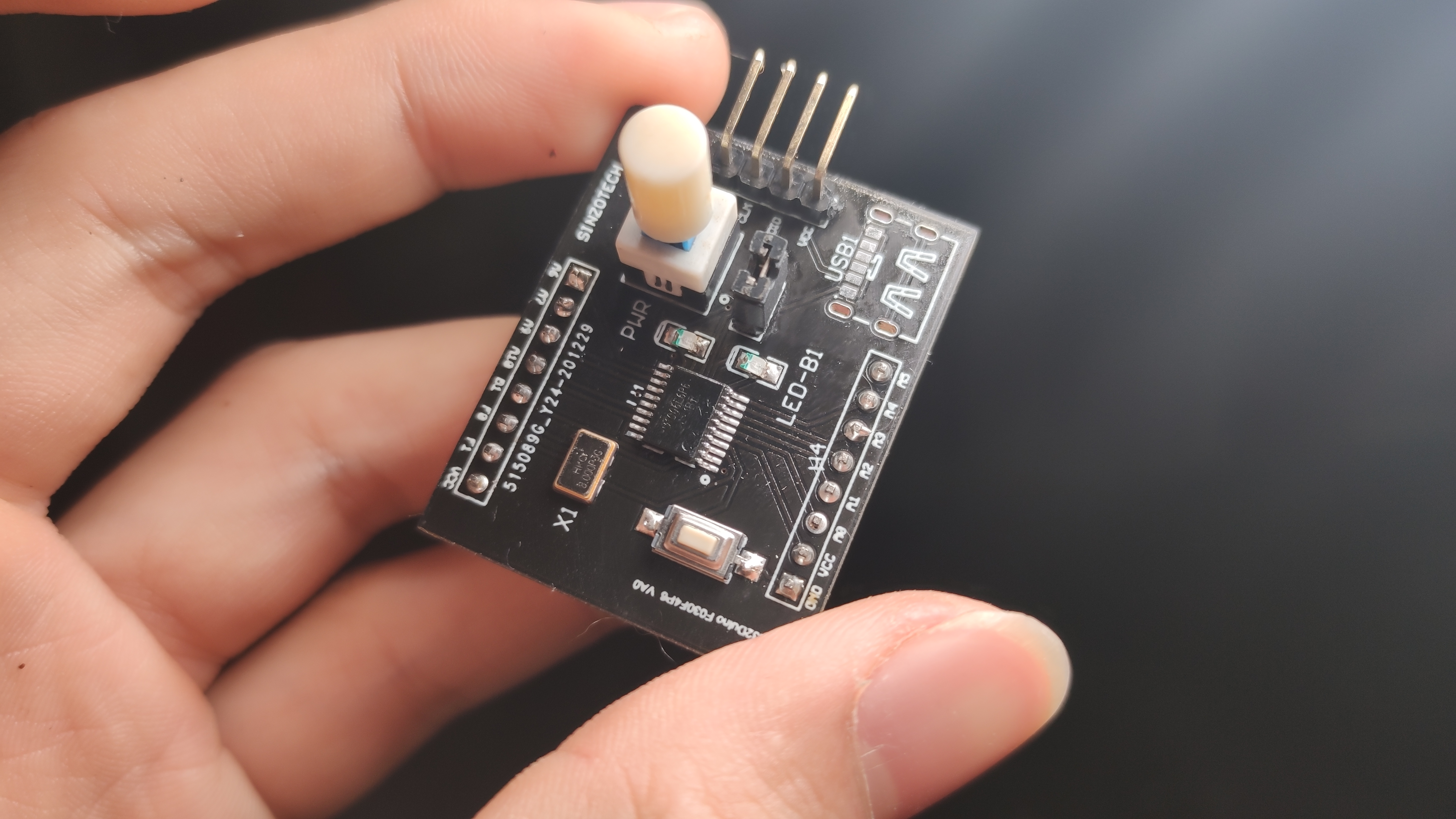 画个板子玩一玩stm32f030f4p6也许是最便宜的32bitmcu