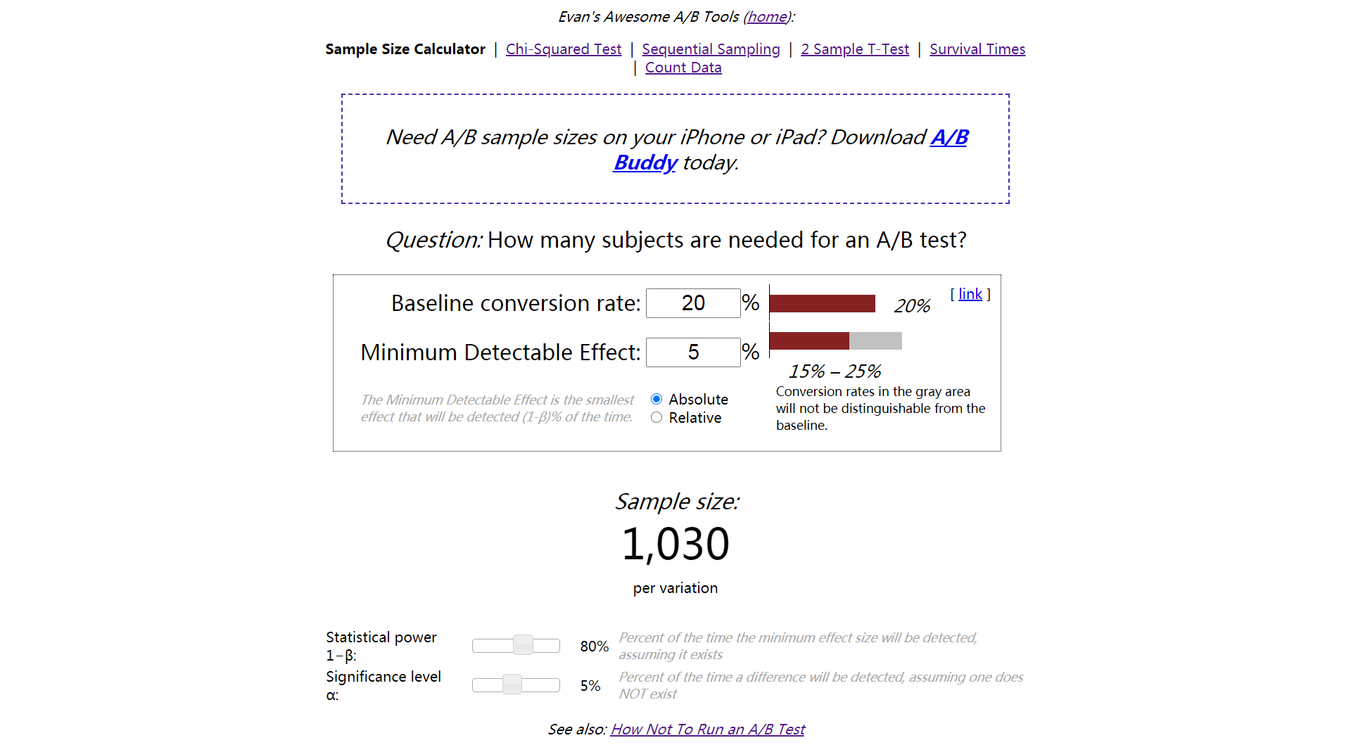 Evan's Awesome A/B Tools