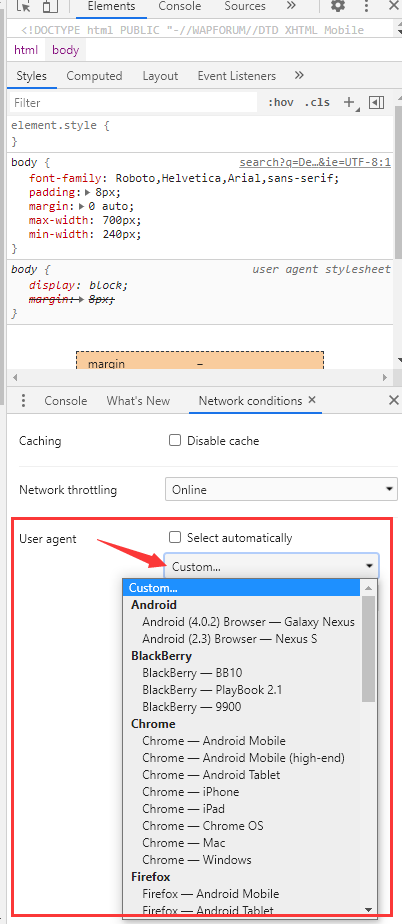 Chrome修改User Agent插件推荐_user-agent switcher and manager-CSDN博客