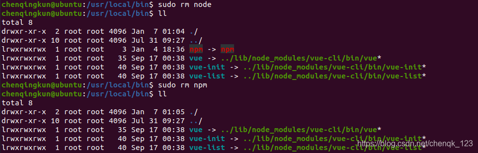 【Nodejs】Too many levels of symbolic links