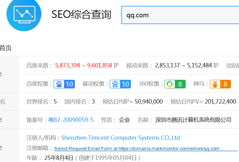 站长工具查询网站信息（站长工具网址查询）