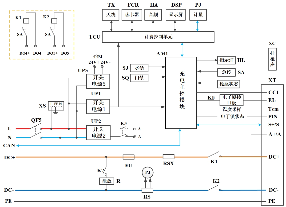 tp4065充电电路图解释图片