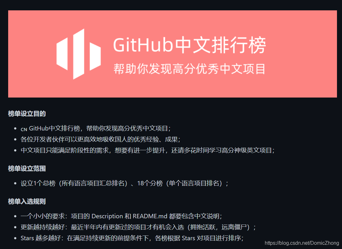 学习资源分享——GitHub排行榜