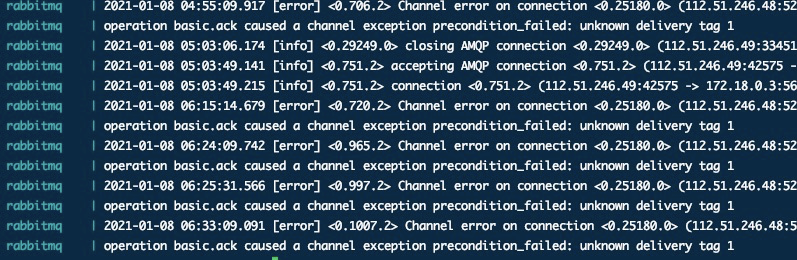 phpstorm docker compose logs missing