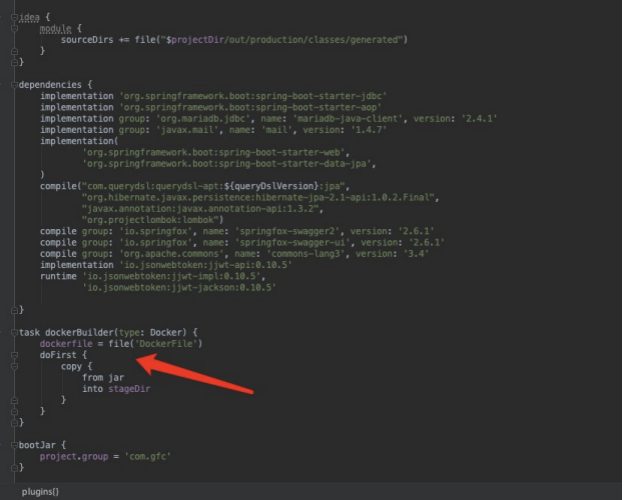 docker打包springboot+gradle项目镜像_gradle + dockerfile 怎么打包CSDN博客