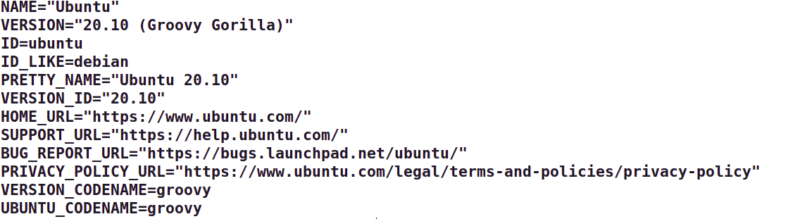 Ubuntu version