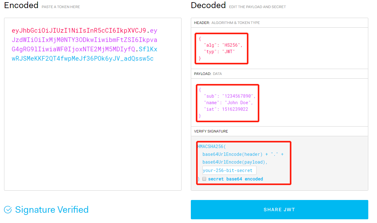 【springboot】jwt实现token验证