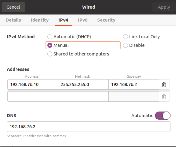 Activation of network connection failed ubuntu как исправить