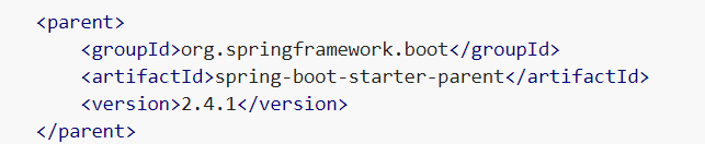 For artifact {org.springframework.boot:spring-boot-starter-web:null:jar}: The version cannot be empt