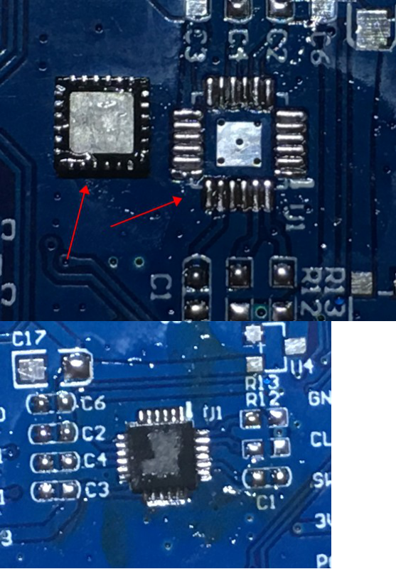 自己焊接制作的蓝鸟STM32四轴飞行器