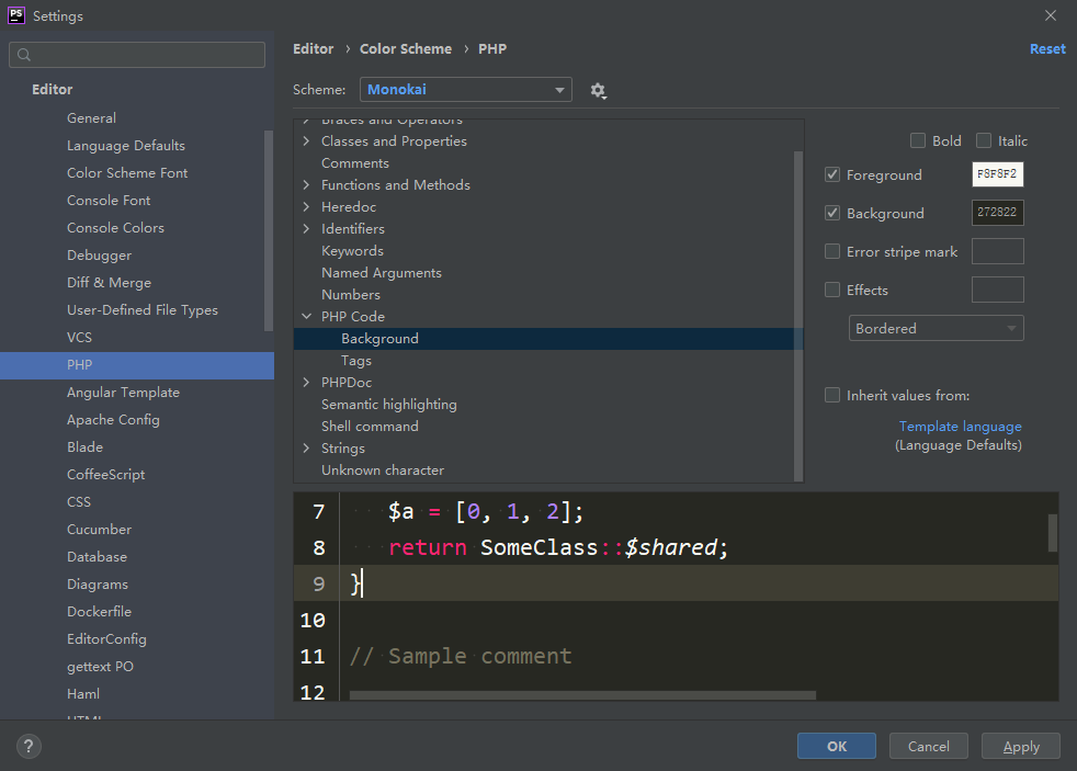 It smells so good! New version of phpstorm (version 2020.3)