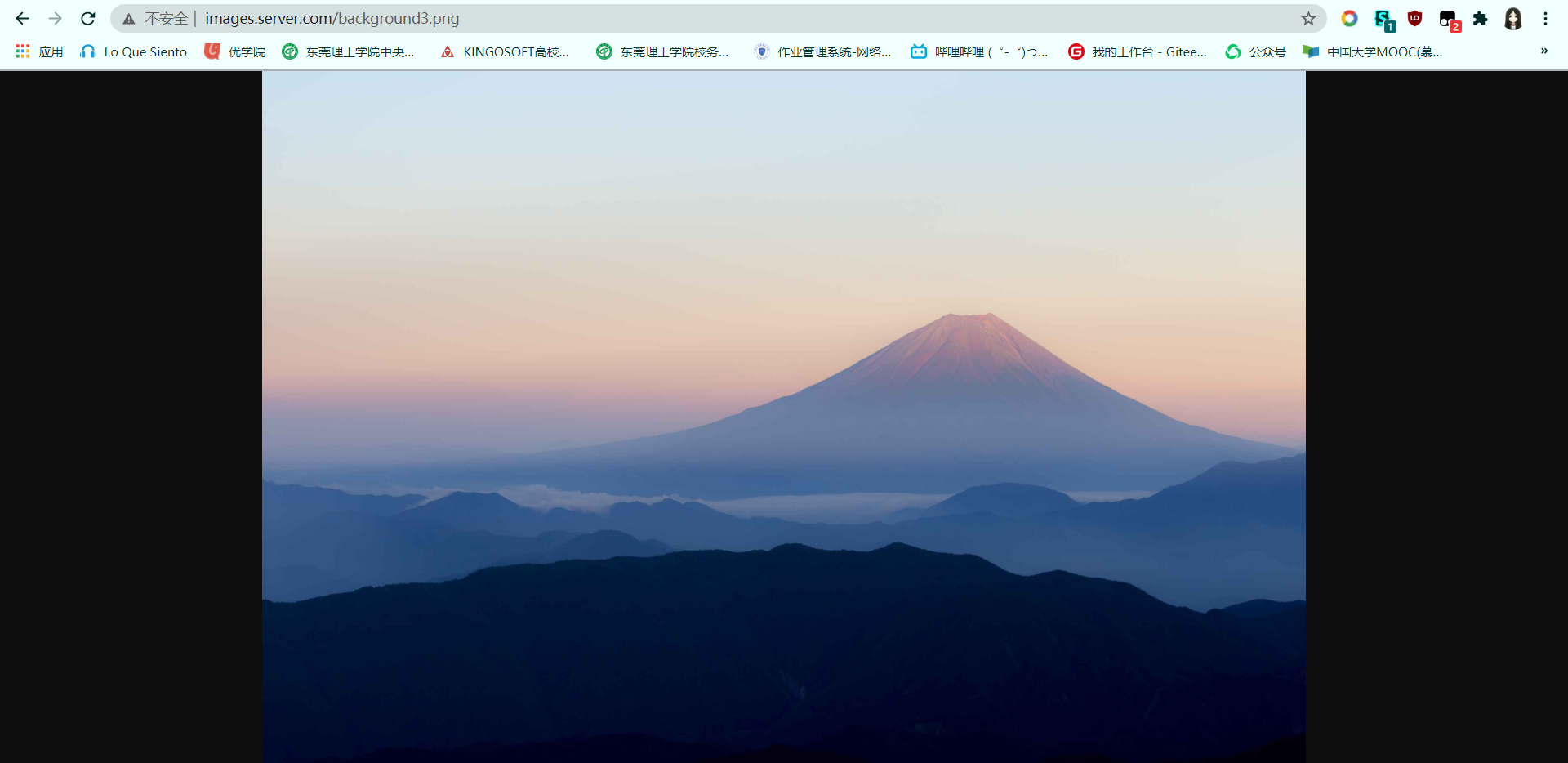 简单的本地图片服务器的搭建